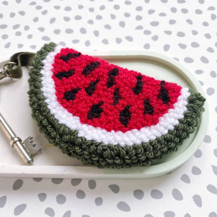 Watermelon Bag Charm or Keyring for wholesale by Brown Betty Blue