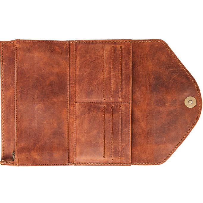 Lazarus Artisan Goods - Wholesale Wallet - Women's - Reina Wallet | Leather Goods | Artisan Made | Ethical7