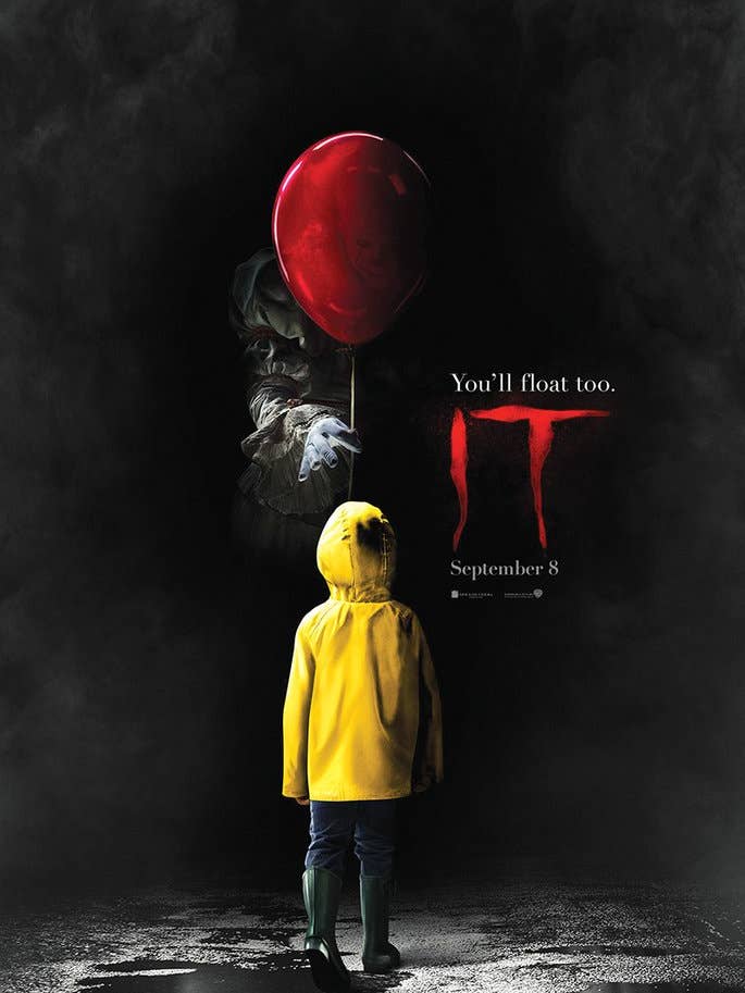 Cartaz do Filme de Terror Iit Ballloon Tamanho 24X36 por atacado de Posters Wholesale