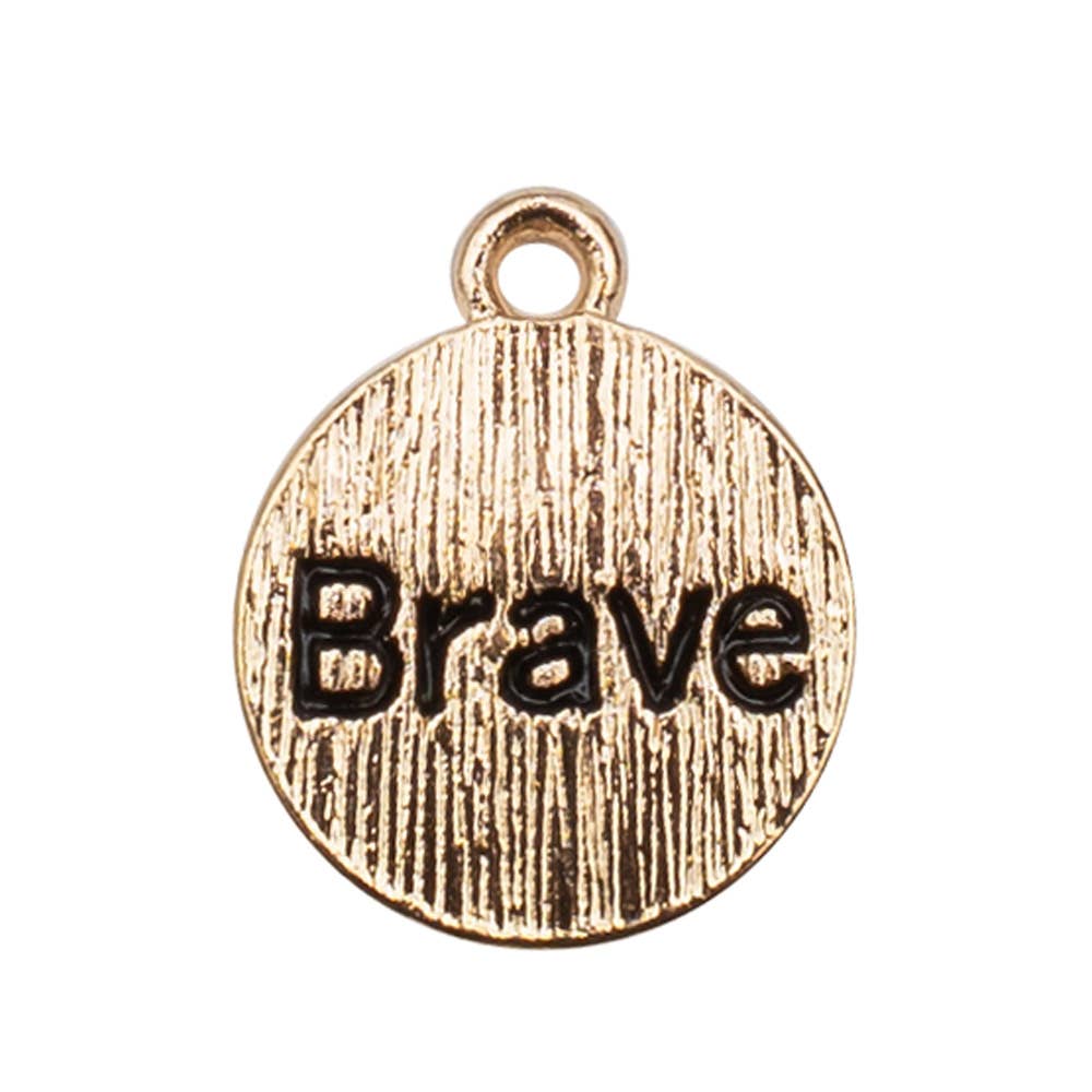 Cottage Garden - Wholesale Individual Charm/Pendant - 👀 BRACELET, NECKLACE OR KEYCHAIN BRAVE CHARM