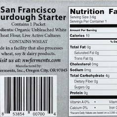 NW Ferments - Wholesale DIY Food Kit - San Francisco Sourdough Starter Kit
