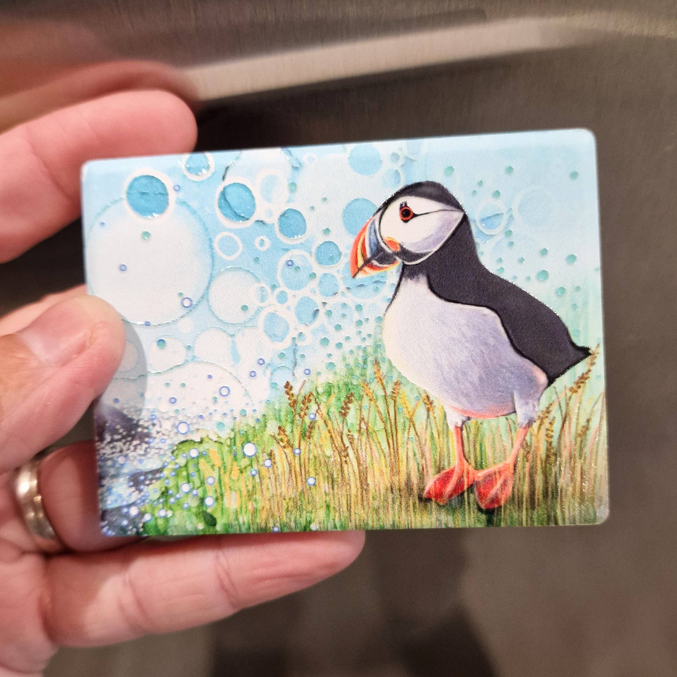 By Jo Crafts - Wholesale Magnet - 42-MG Puffin Magnet 11