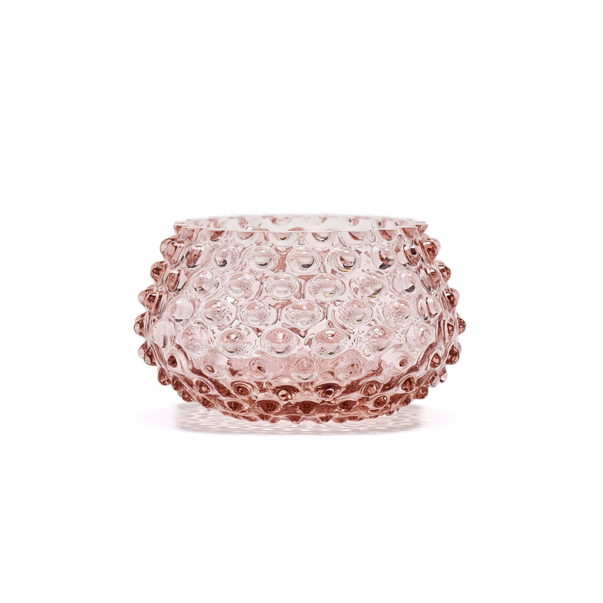 Maure Luxury Gifts – Prato/tigela decorativa por atacado – Pequena Taça de Vidro com Pregos | Íris Noturna | Prato Decorativo0