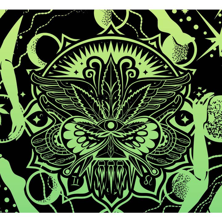 StonerDays Apparel - Wholesale Hoodie – Unisex - Mandala 222 Hoodie4