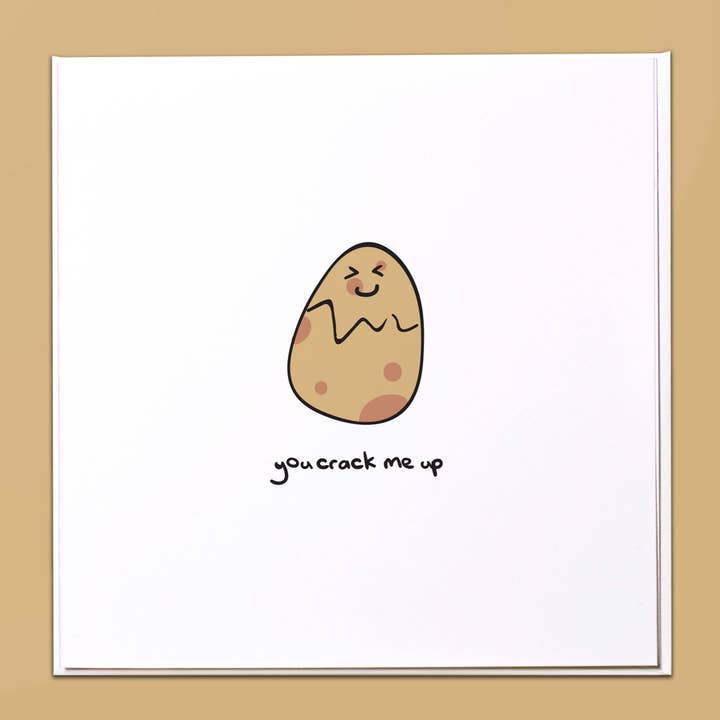 Du får mig til at grine - Kort for engroshandel hos The Crafty Giraffe