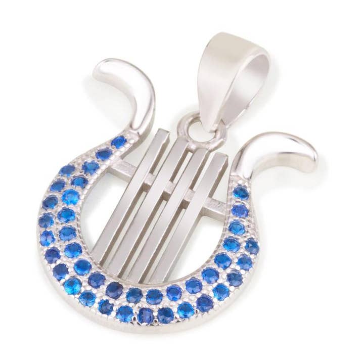 Pingente de harpa de David por atacado de Holy Land Jewels