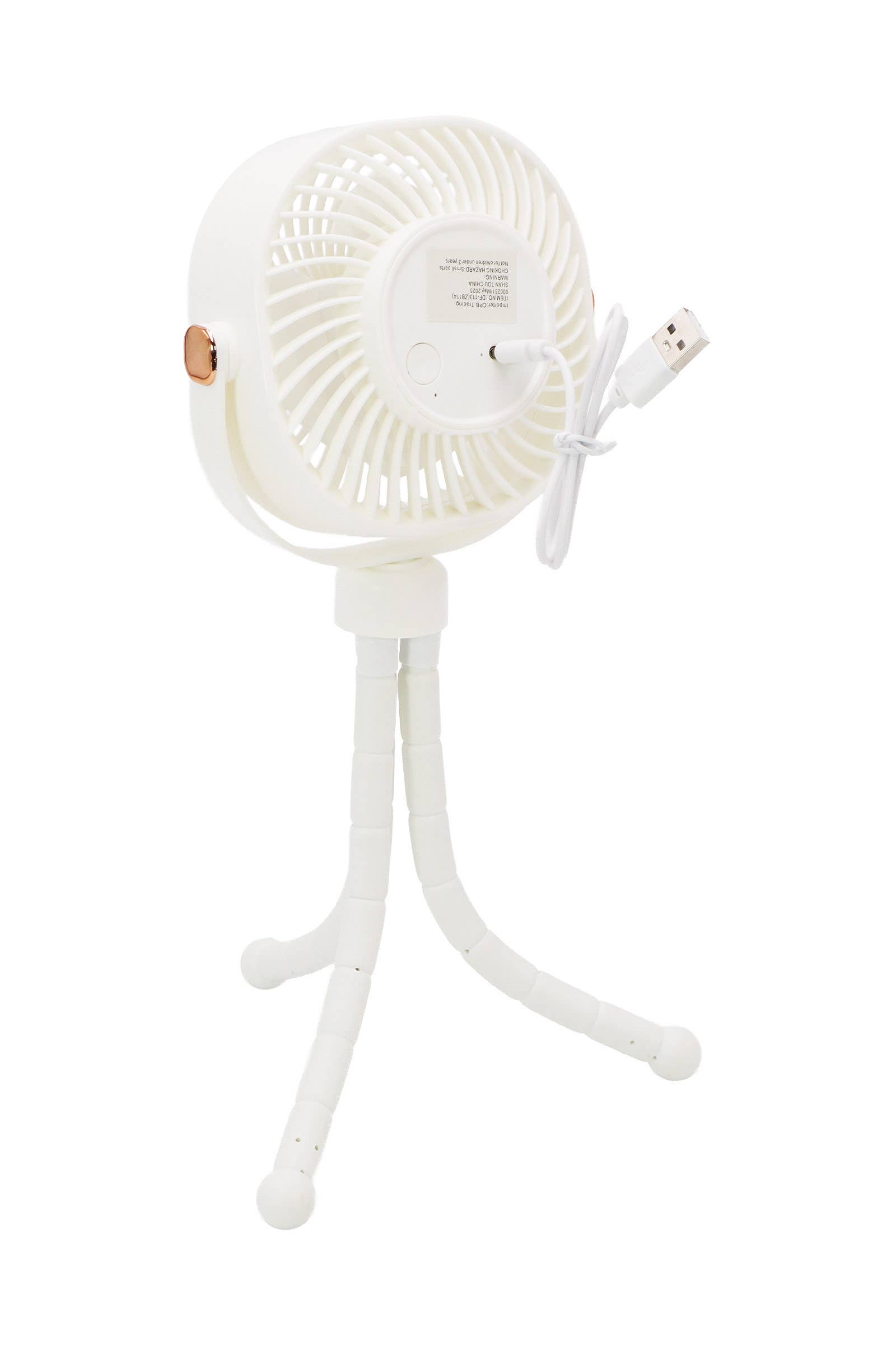 ASSORTED Matte Pastel Led Flexible Leg Electric Fan for wholesale on Faire2