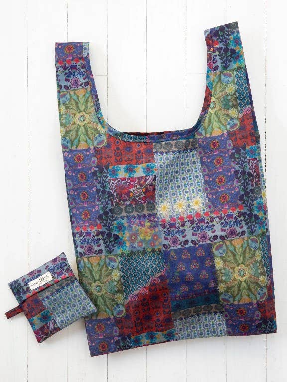 Reusable Market Tote Mandala Borders for wholesale by Care & Share Giftware