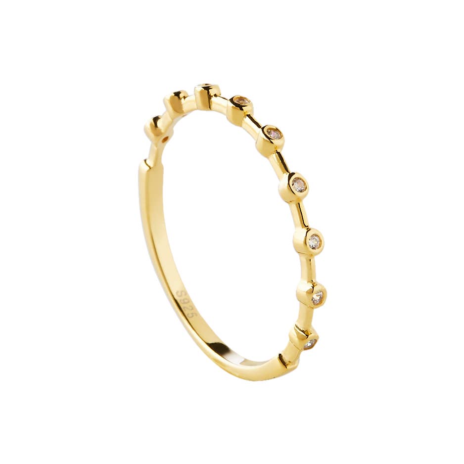 MURONA - Wholesale Multi-Stone Ring - Dotty Gold