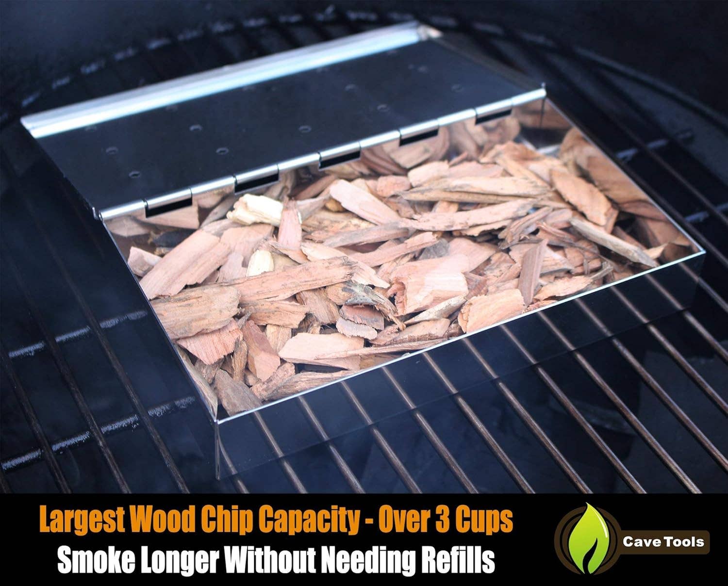 Innovarix - Wholesale Outdoor Grill Tools - CLOSEOUT-Cave Tools Grill Smoker Box Starter Kit4