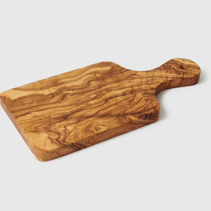 Olive Wood 9x4inch Cheese & Serving Board for wholesale by Sergio's Charcuterie