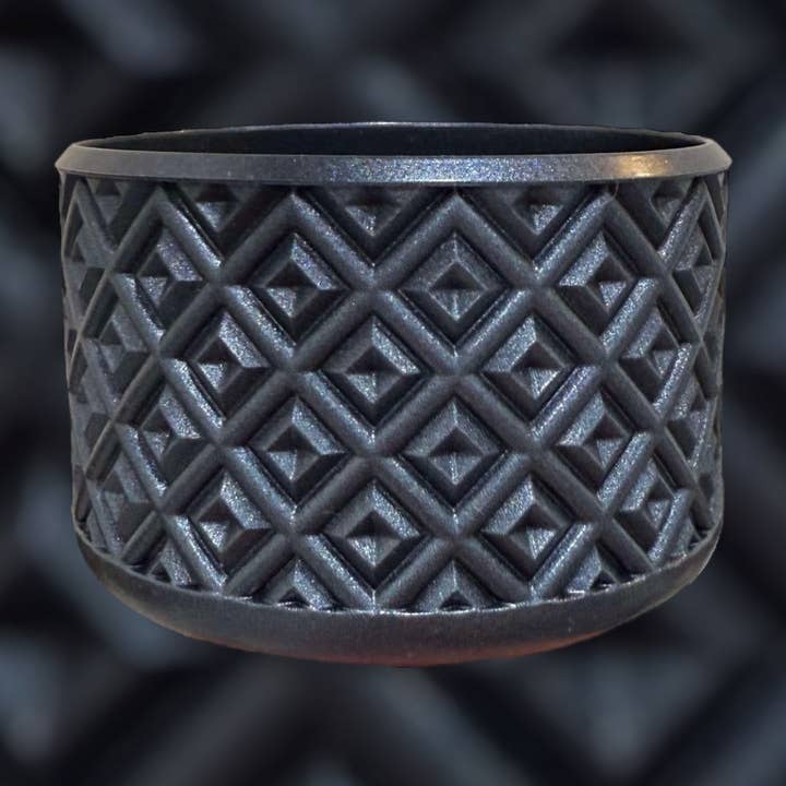 Steel - DIAMOND Silicone Tumbler Boot for wholesale by Olive Lane Accessories