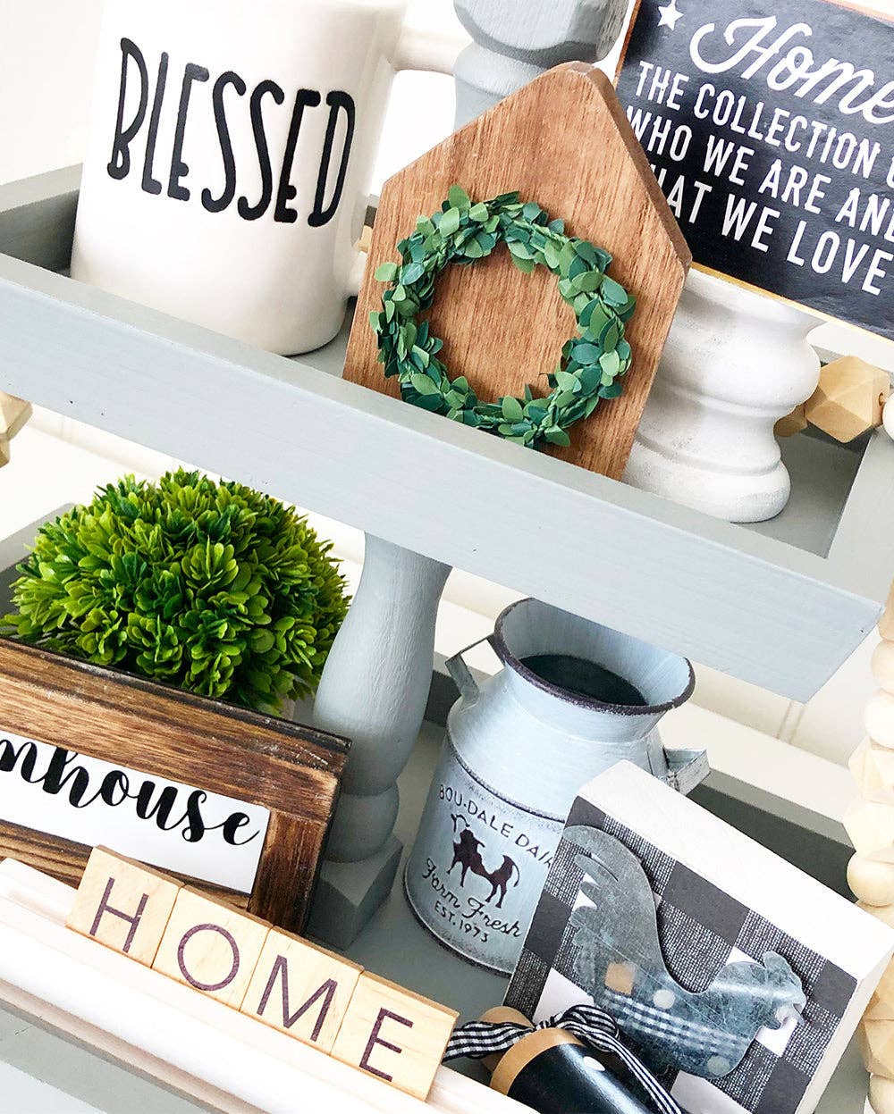 Foundations Decor - Vendita all'ingrosso Barattoli decorativi - Bottiglie decorate in stile fattoria Foundations Decor11