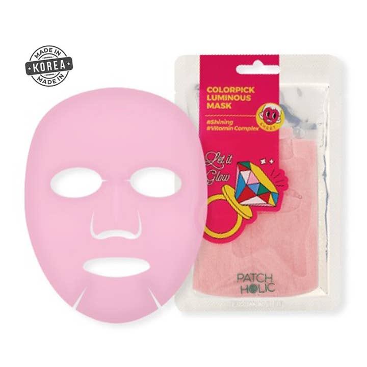 PINEAPPLE Beauty - Wholesale Skincare face mask - Patch Holic PAT006 Colorpick Luminous Sheet Mask - 10 pcs