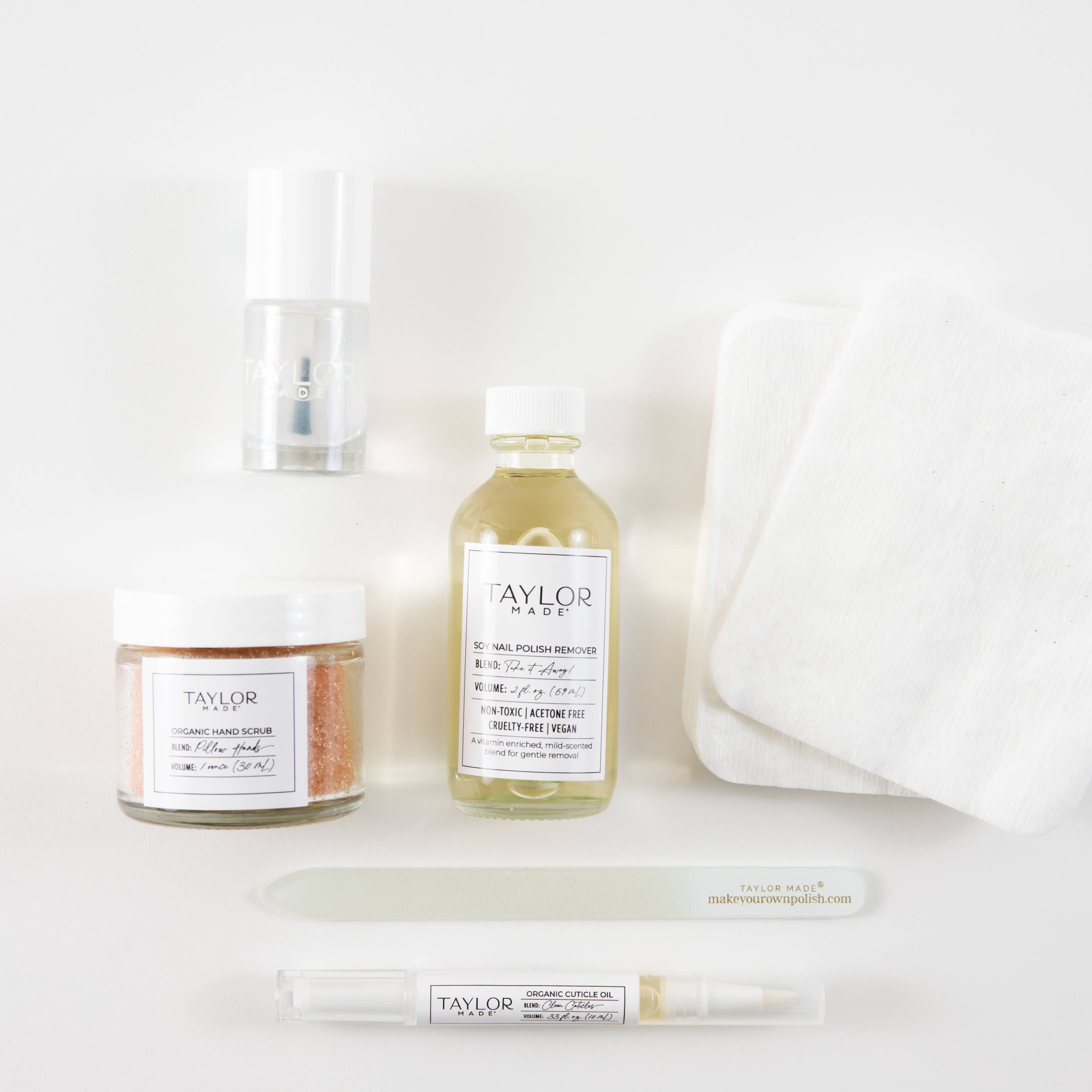 Taylor Made Polish - Venta al por mayor Juegos de cuidado de uñas - Set Manicura Orgánica - Rosa4