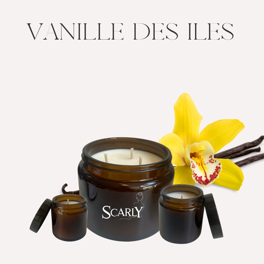 Scarly Shop - Wholesale Jar/Filled Candle - Island Vanilla Candle0