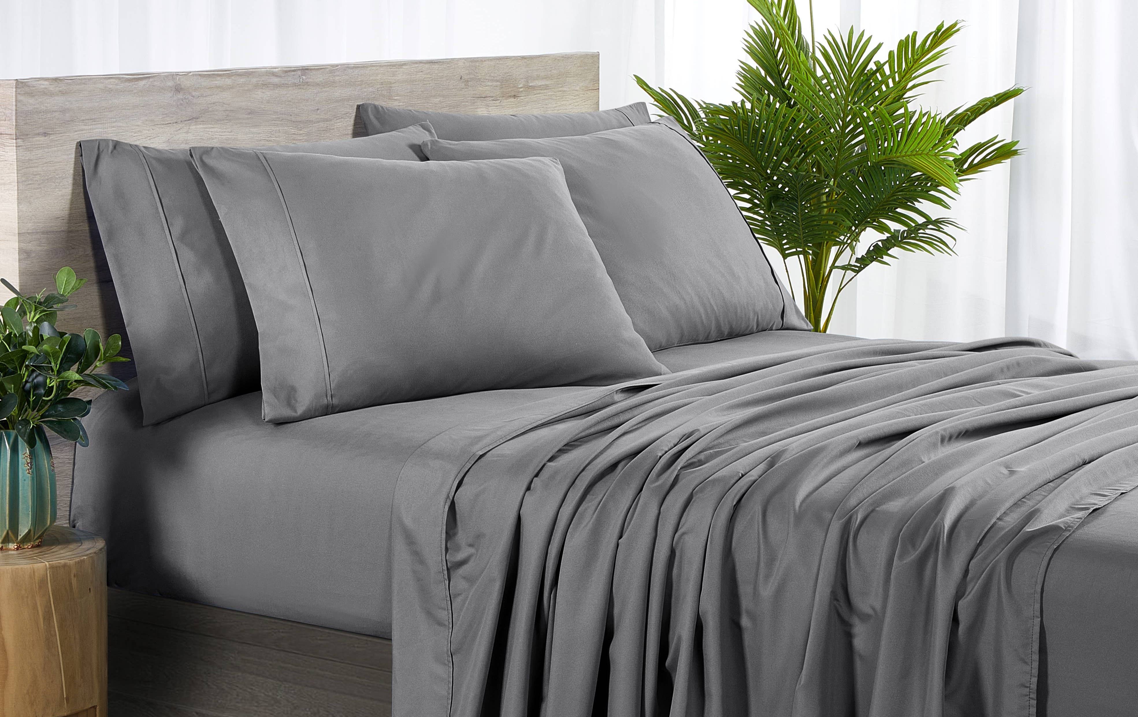 Bed Bath Fashions - Wholesale Sheet Set - Bibb Home 2000 Count 6-Piece Bamboo Sheet Set with Suregrip11