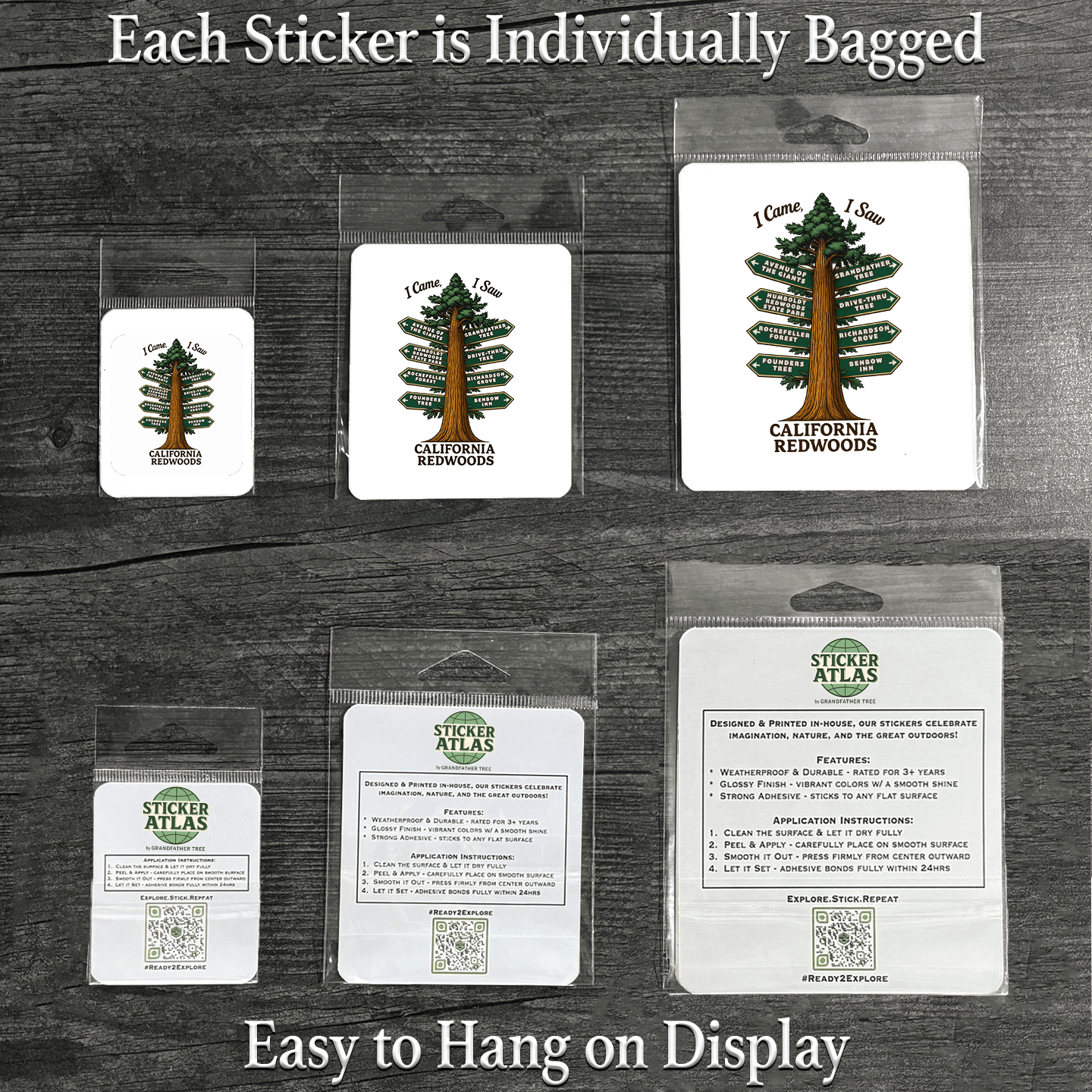 Sticker Atlas - Wholesale Sticker - I Came I Saw Sticker1