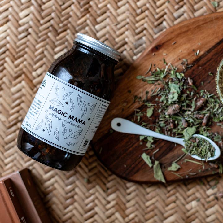 GreenMa - Wholesale Health/Detox Tea - MAGIC MAMA - organic infusion - GLASS JAR2