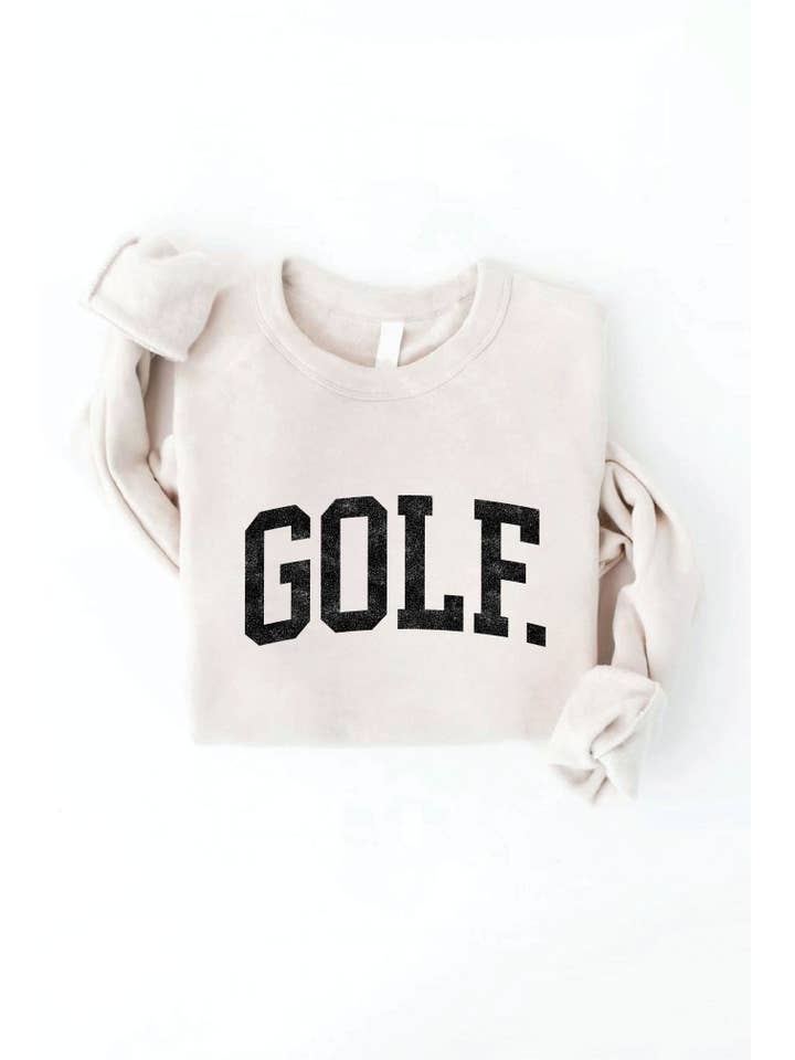 OAT COLLECTIVE - Wholesale Graphic sweatshirt – Women’s - GOLF. Graphic Sweatshirt
