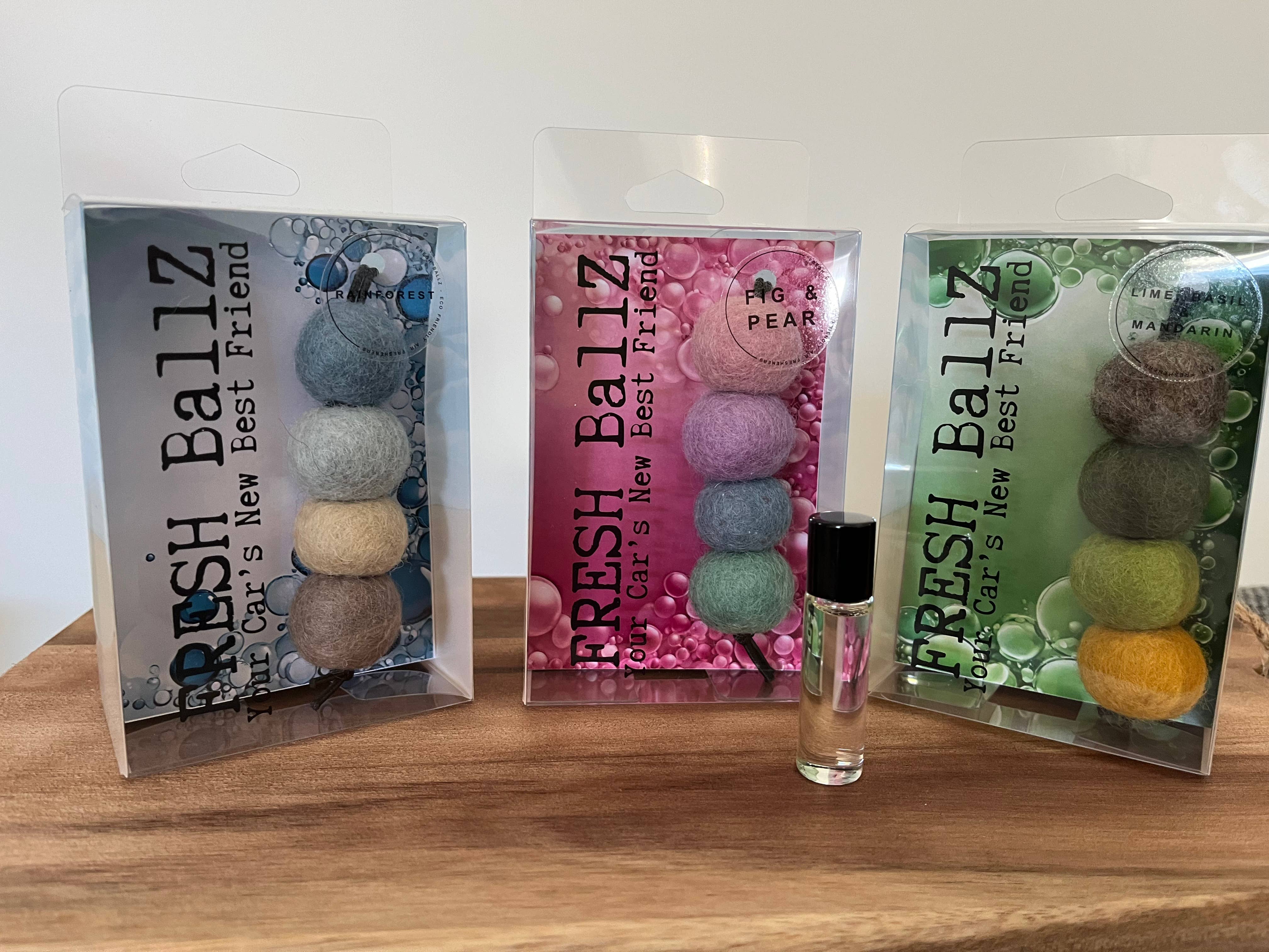 FRESH BallZ - Vendita all'ingrosso Deodorante per auto - Unisex - Confezione assortita da 10 FRESH BallZ1