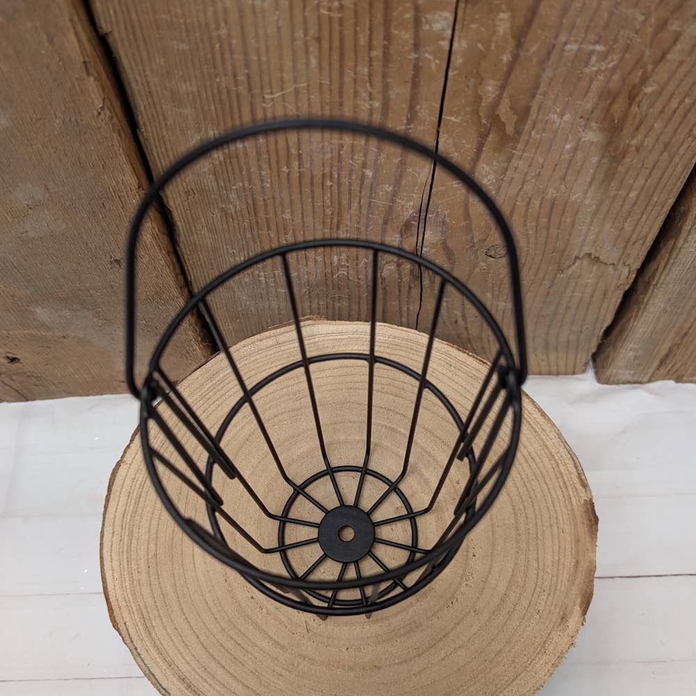 A.T. Imports - Wholesale Basket - Wire Basket with Handle 0