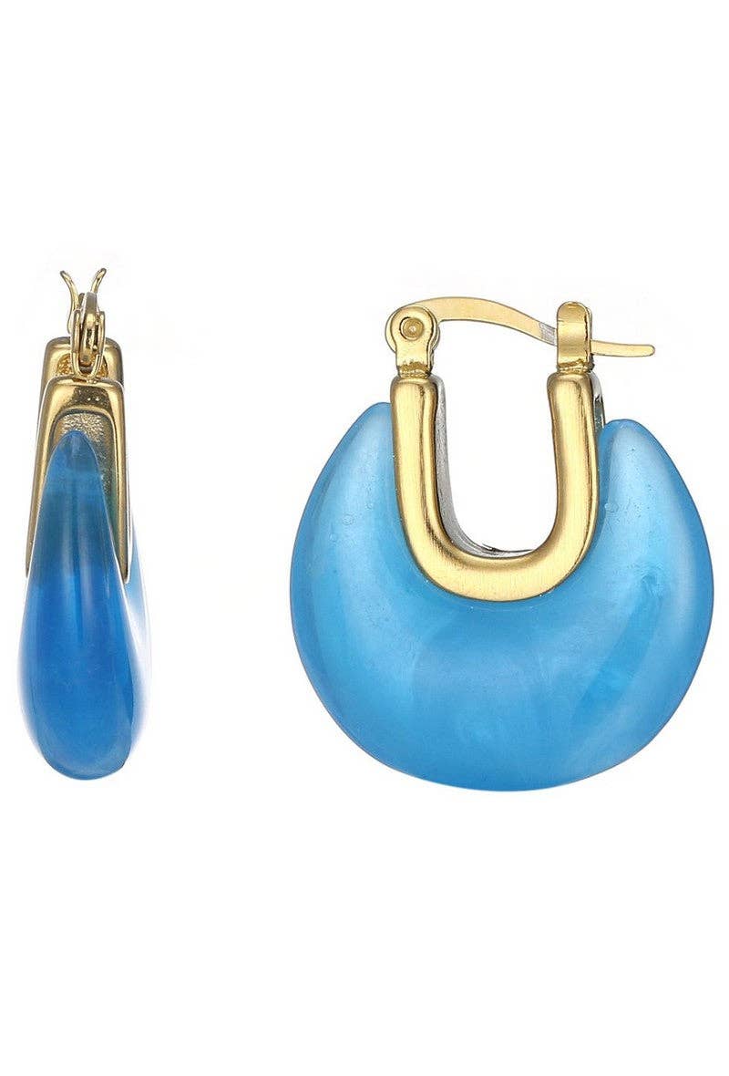 BELLE MISS - Wholesale Dangle Earrings - Urlas stud earring in stainless steel5