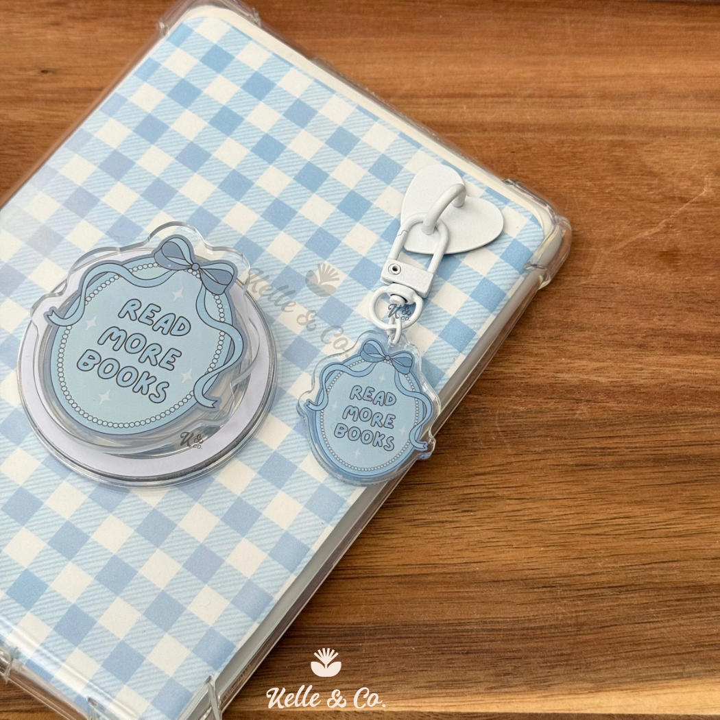 Kelle & Co. - Wholesale Keychain - Unisex - Reading kindle keychain charm , kindle case accessories2