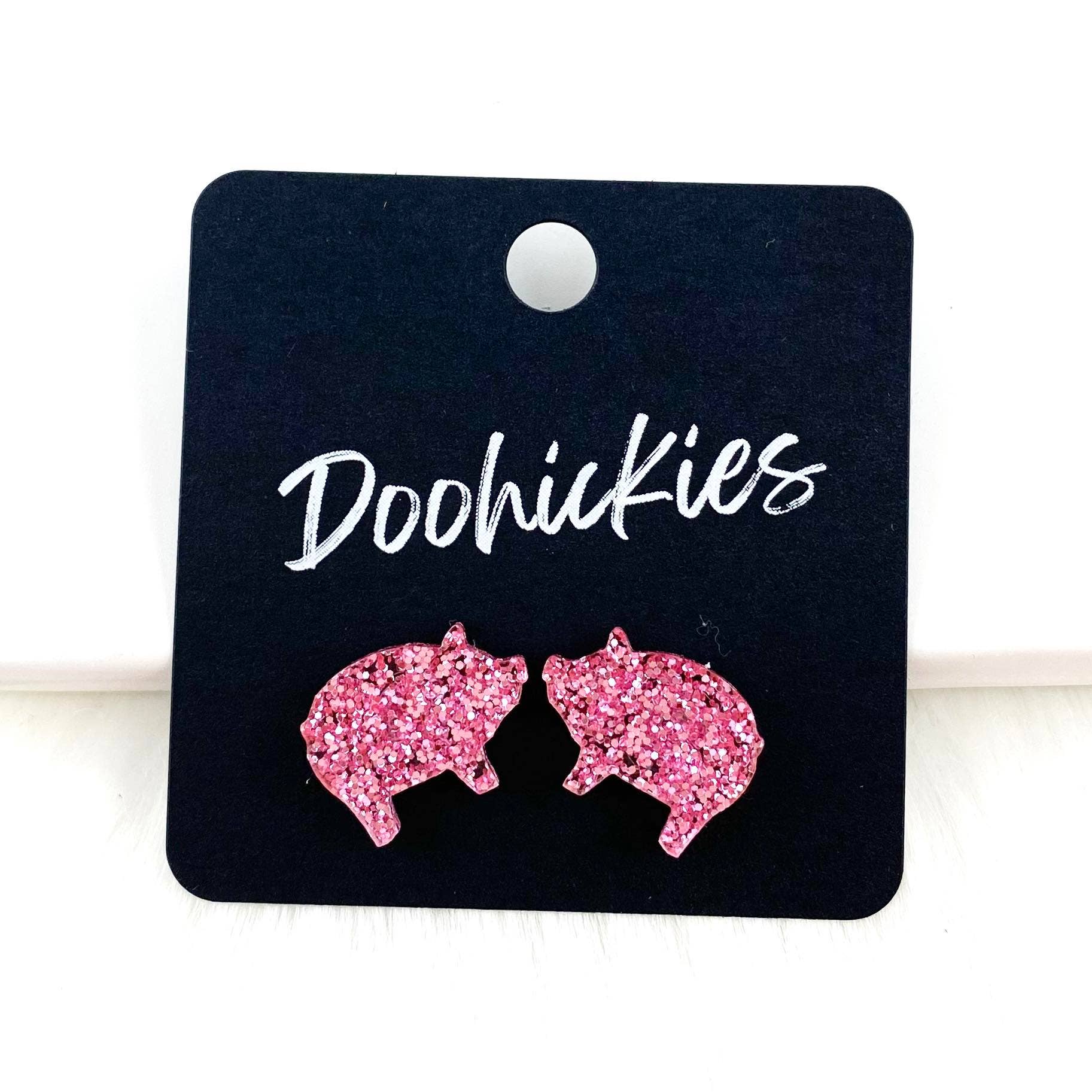 Doohickies - Wholesale Stud/Post Earrings - Show Animal Studs - Western Earrings1