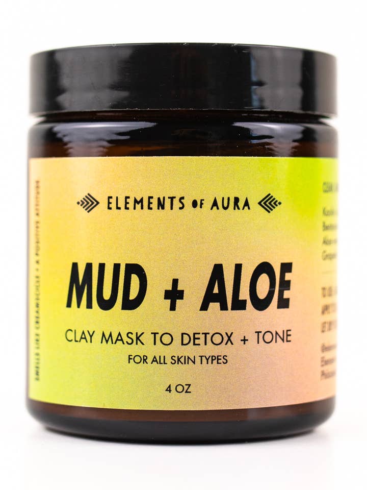Clean Mud Clay Mask for wholesale by Elements of Aura
