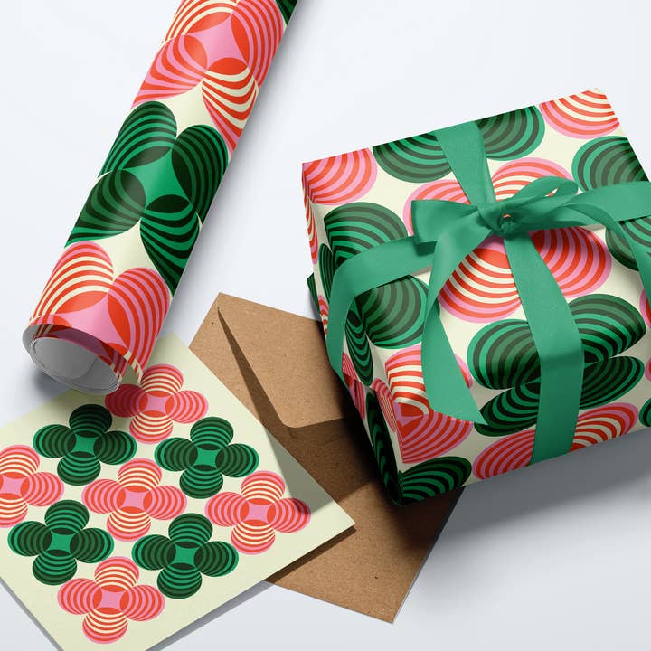 Fa-la-la Christmas | Gift Wrapping Paper for wholesale by Storigraphic®