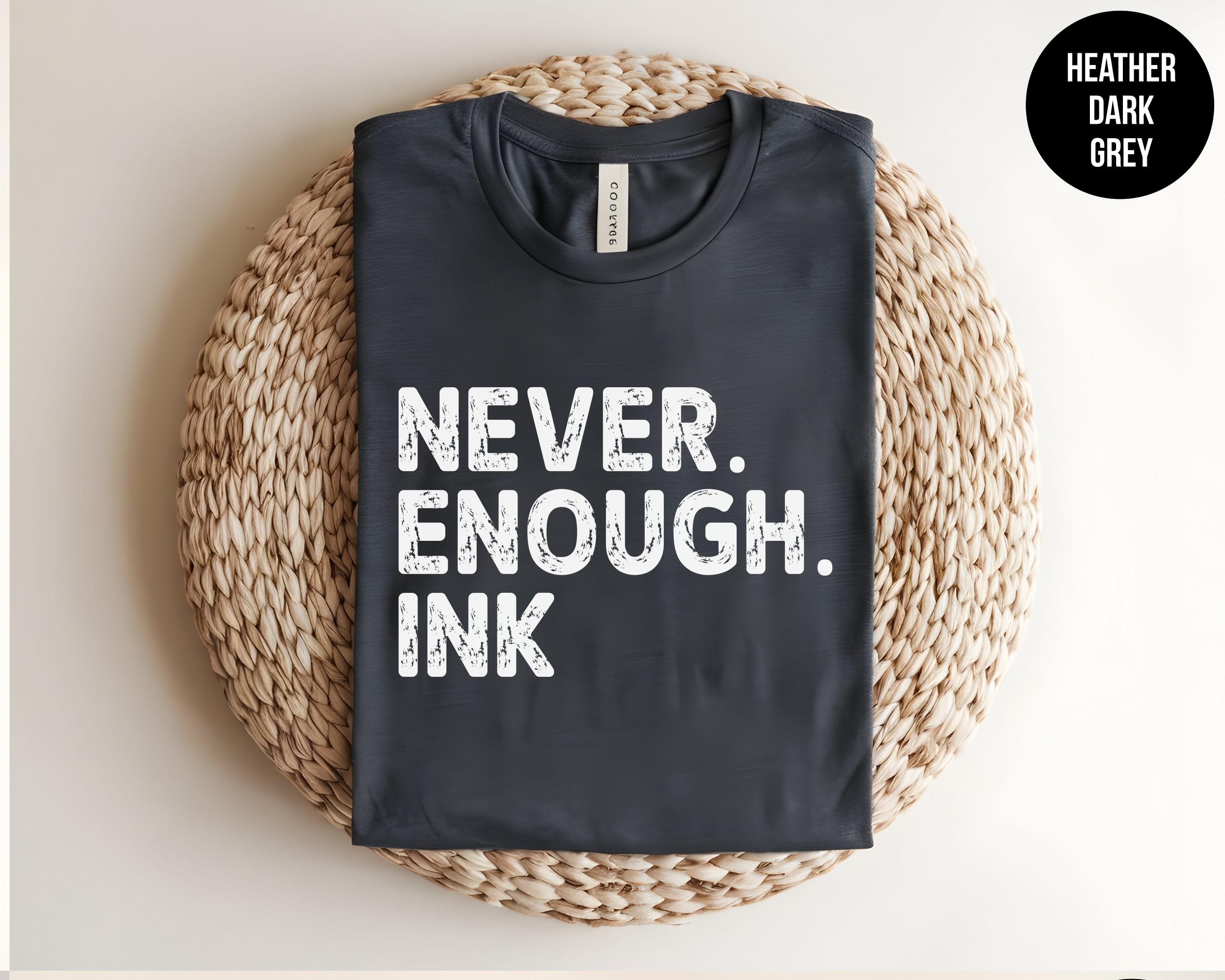 The Shirt Republic - Wholesale Screen Printed T-Shirt - Women's - Never. Enough. Ink.5