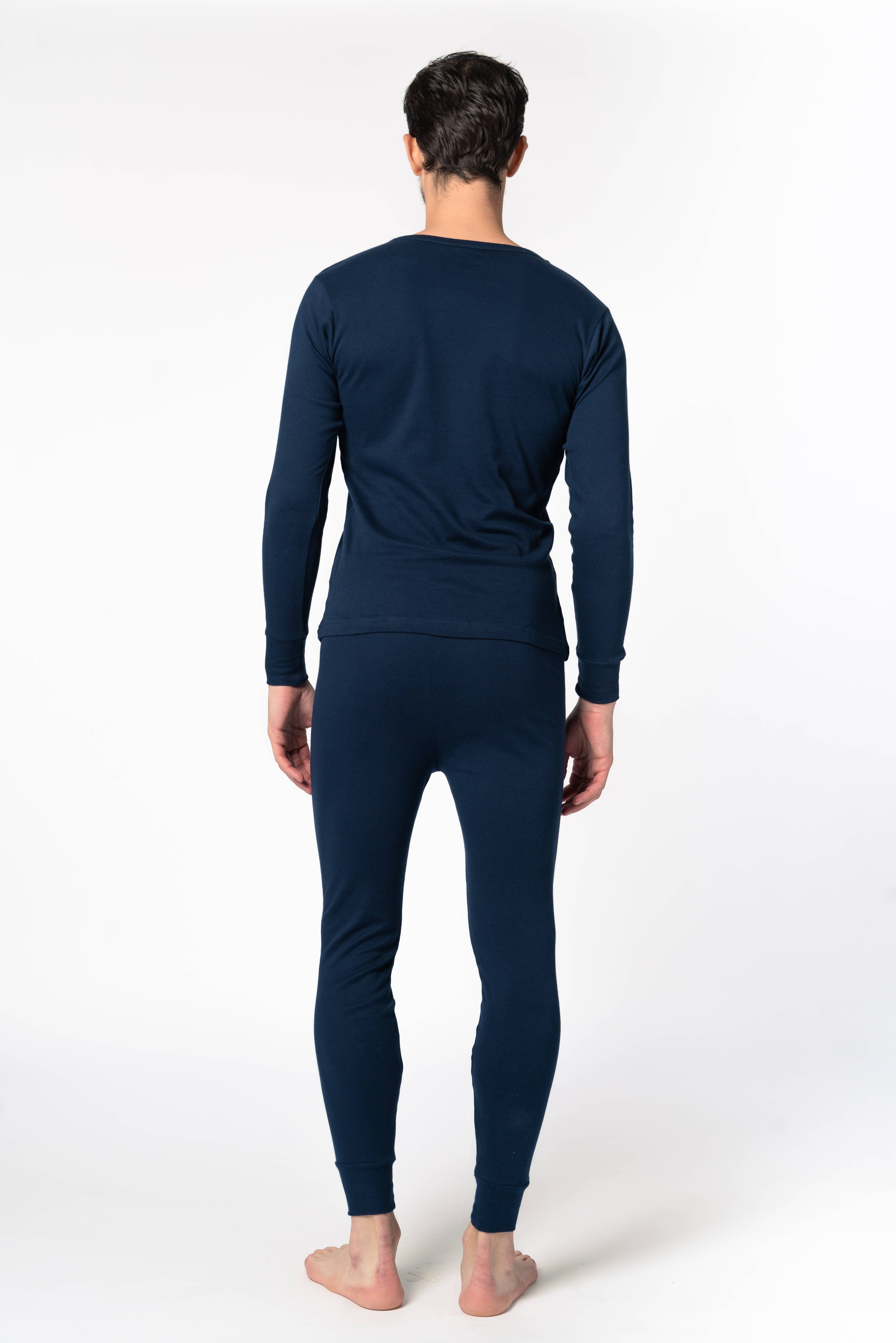 I-Wear Brands - Wholesale Underwear - Men's - 3 Pack Men's Base Layer Long Thermal Underwear Pants7