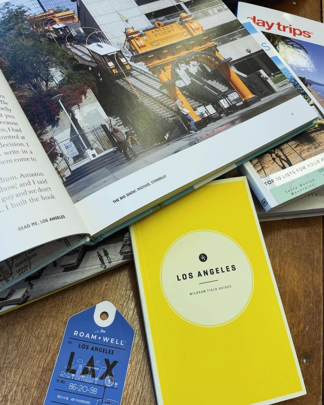 Roamwell - Wholesale Sticker - Luggage Tag Sticker: Los Angeles7