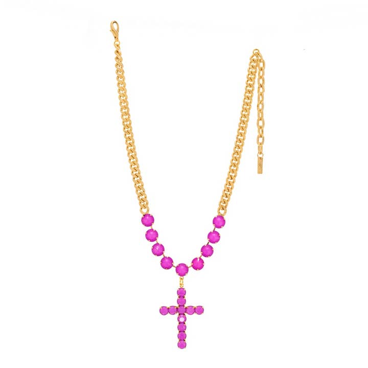 Sofitella Ketting in Ultra Orchid voor wholesale door TOVA