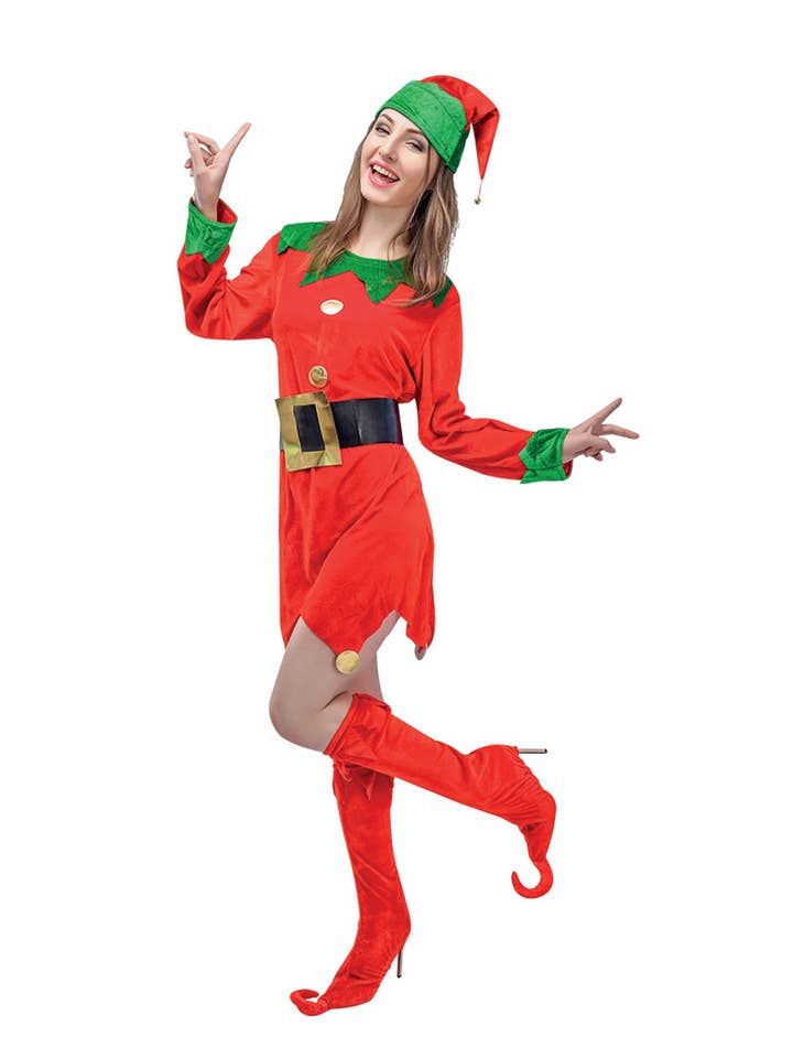 P'tit Clown - Wholesale Costume - Women's - Christmas Elf Costume - Women - L/XL1