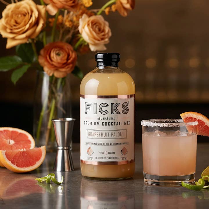 FICKS - Vente Mélange/sirop pour cocktails - Mélange à cocktail Paloma Premium FICKS4