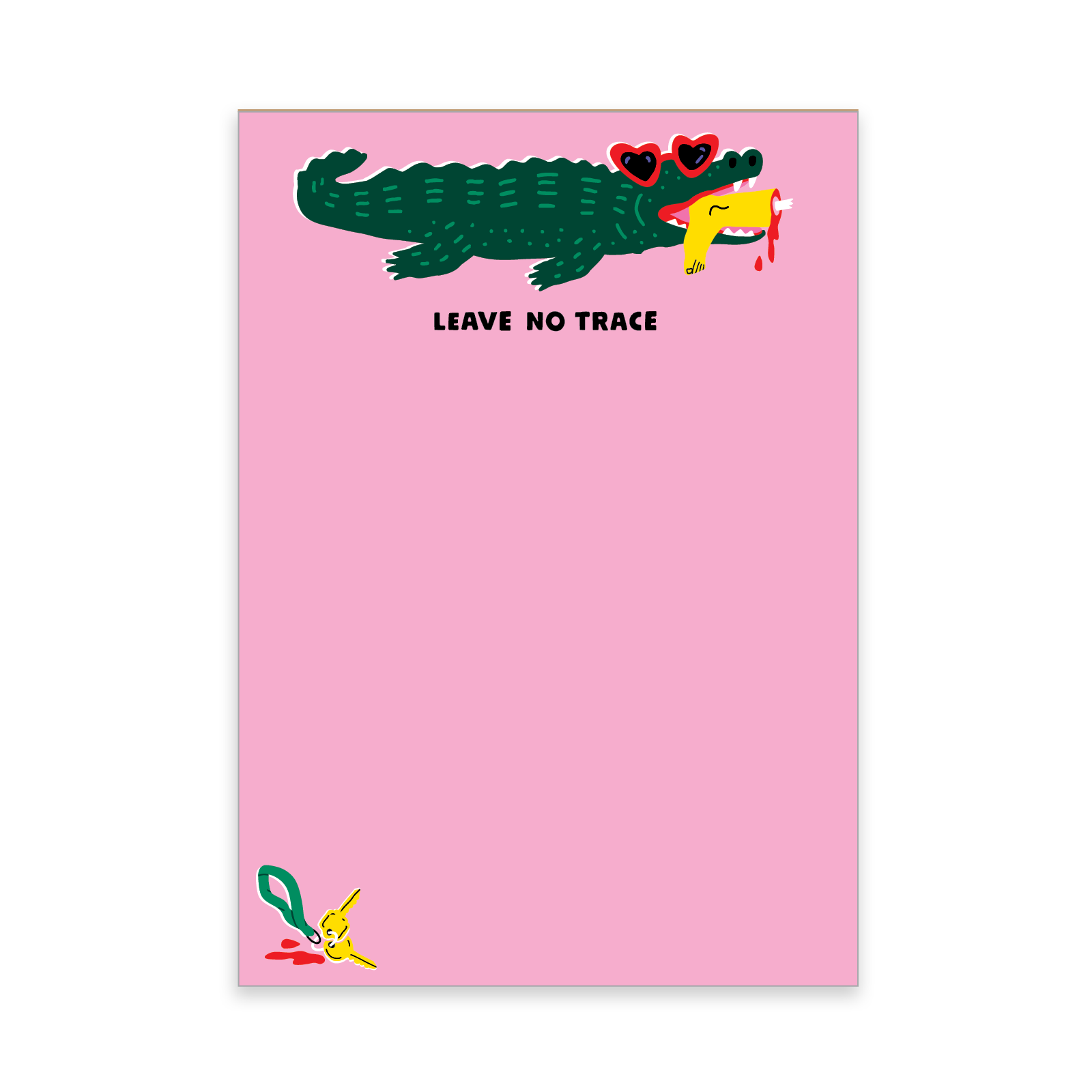 Party of One - Wholesale Notepad - Last chance! Gator Leave No Trace Notepad1