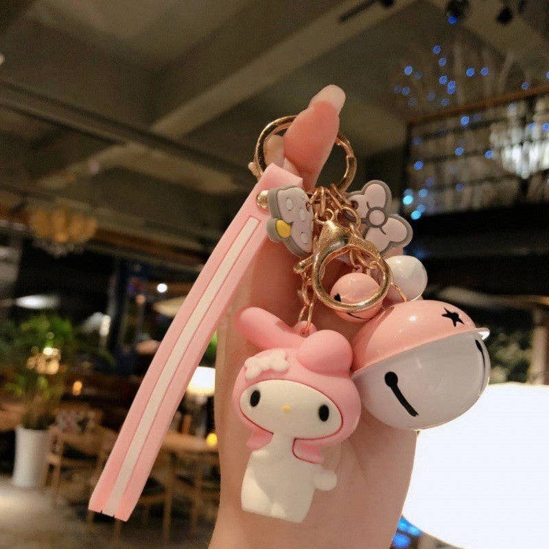 Plush Looks - Wholesale Keychain - Women's - Animal Bell Keychain Cartoon Charm6