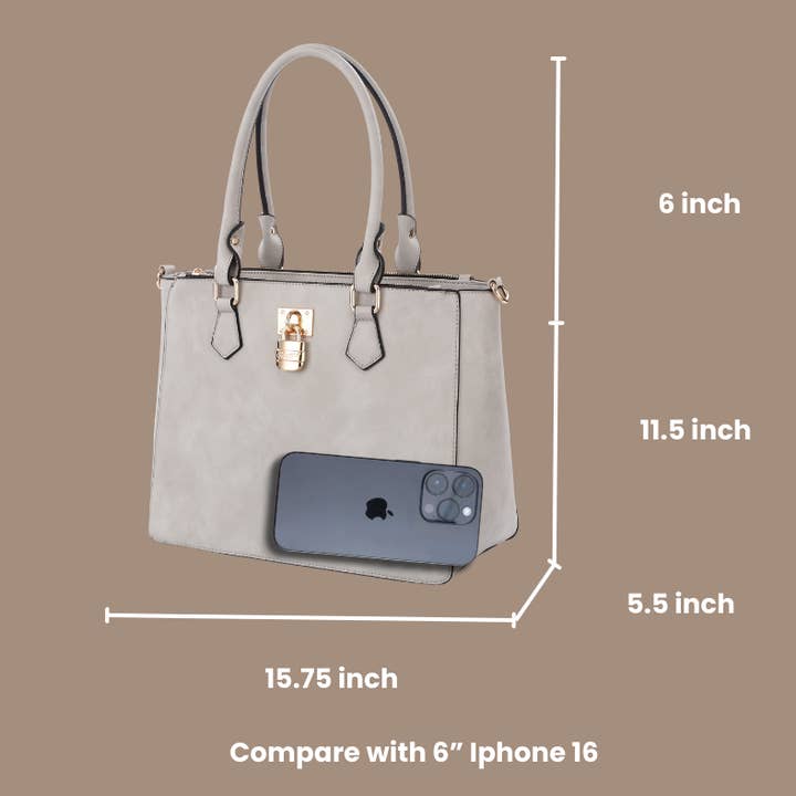 Brangio (Italy) Company Inc. - Wholesale Top Handle Bag - Women's - Brangio Italy Croc Luxe Top Handle Bag 7