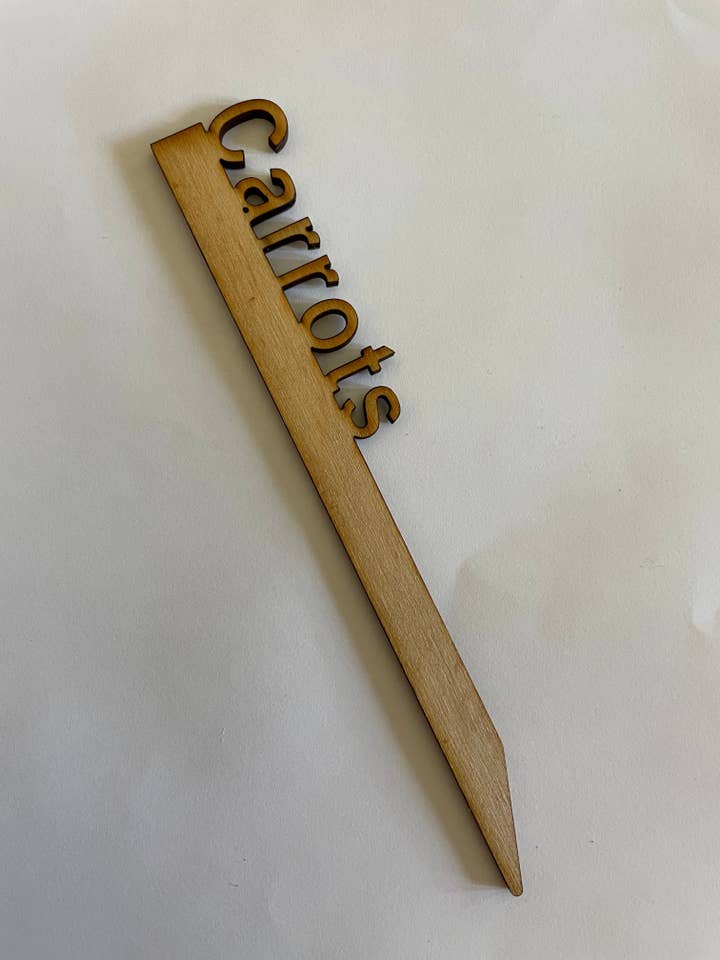 Carrots 6” (10 count) for wholesale by TimberviewForge