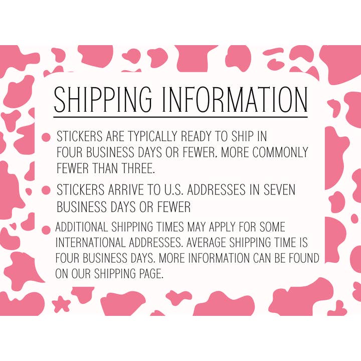 Tiny Cow Designs - Wholesale Sticker - "Sleep is for the Dead" - Kiss-cut Sticker4