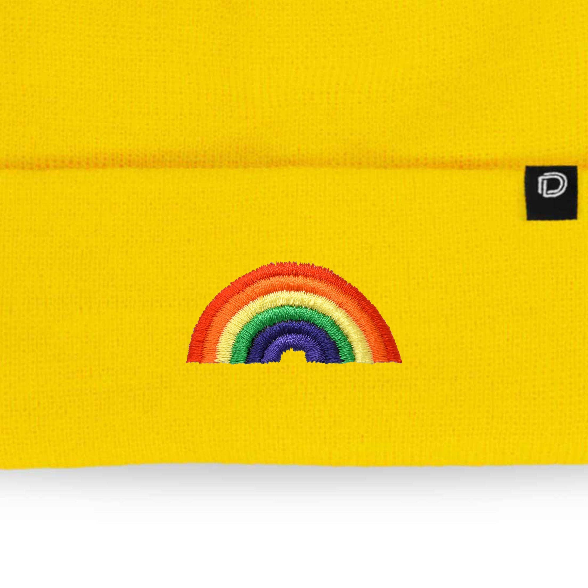 Dalix - Wholesale Beanie - Women's - Dalix Embroidered Rainbow Beanie Cap Cuffed Knit Hat Women82