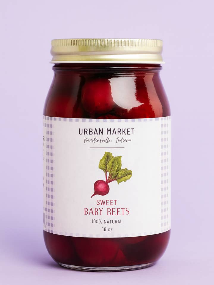 Amish Made Sweet Baby Beets ALL NATURAL for wholesale by Urban Market