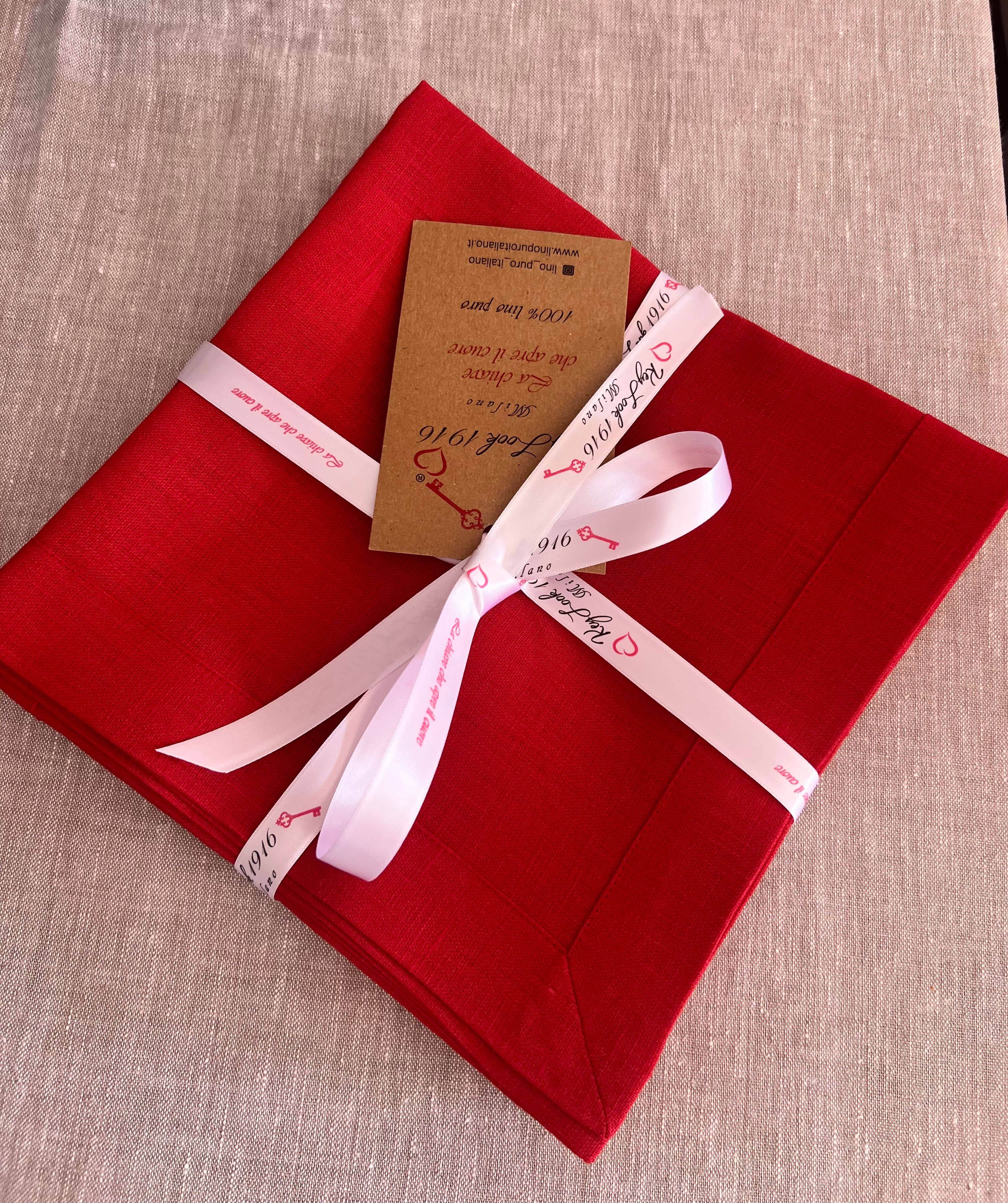 KEY LOOK1916 MILANO - Wholesale Dinerservet - Linnen servetten met frame9