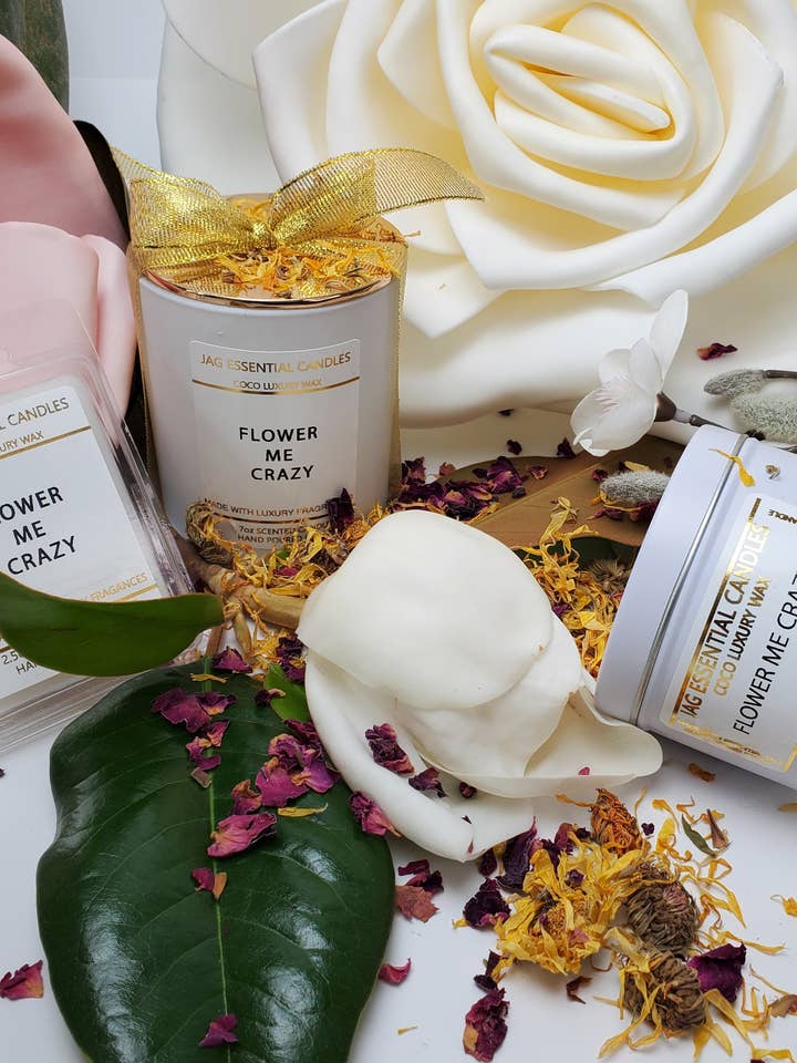 Loco Flower Me para venta al por mayor de JAG ESSENTIAL CANDLES