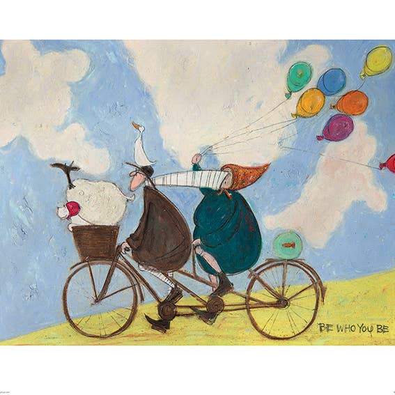 Sam Toft (Be Who You Be) Figurative 40X50CM - UNWRAPPED for wholesale by The Art Group