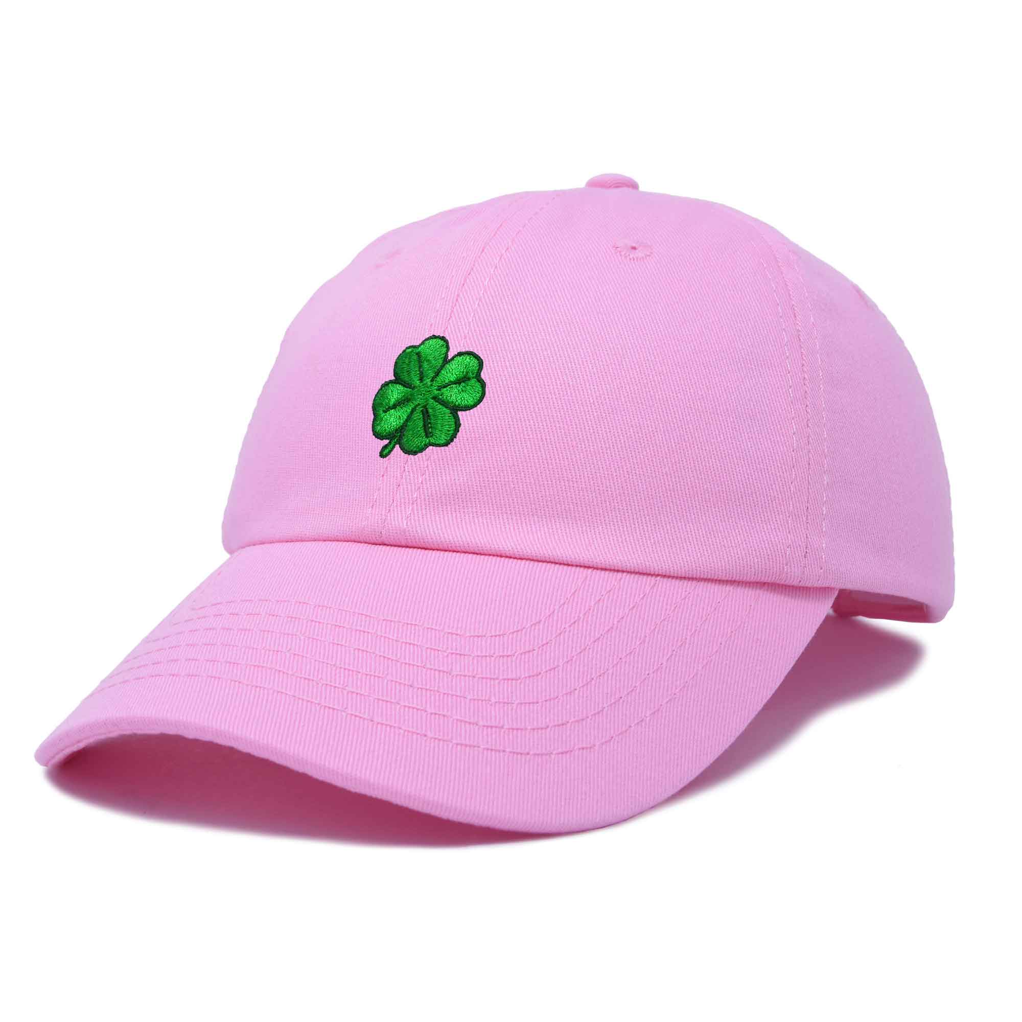 Dalix – wholesale Baseballkeps - Dam – Dalix Four Leaf Clover Hat Bollkeps St. Pattys Day Bomull45