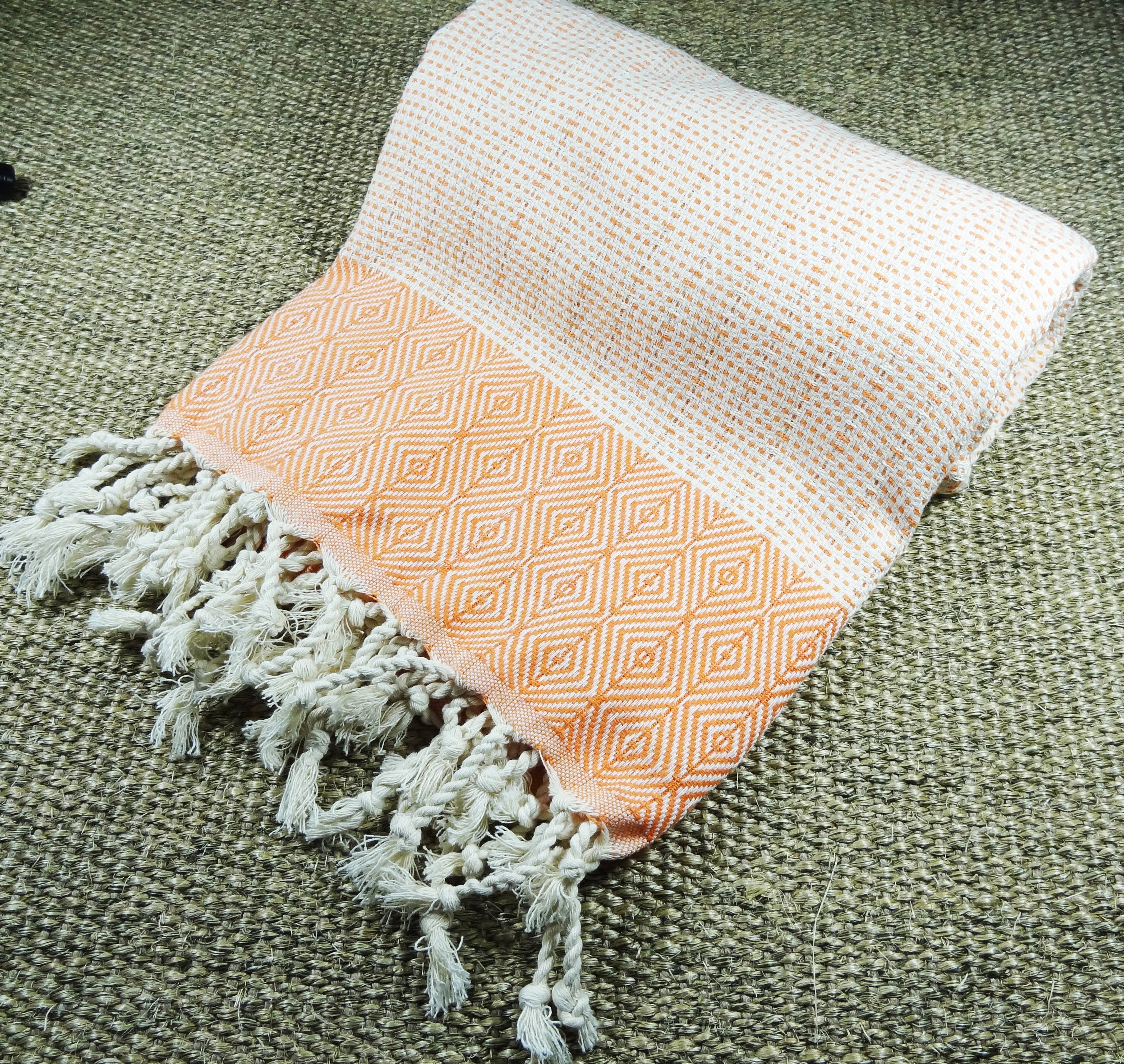 mOrganics Beauty – wholesale Strandhandduk – mOrganics Beauty Peshtemal Handduk Blå 100x180cm8