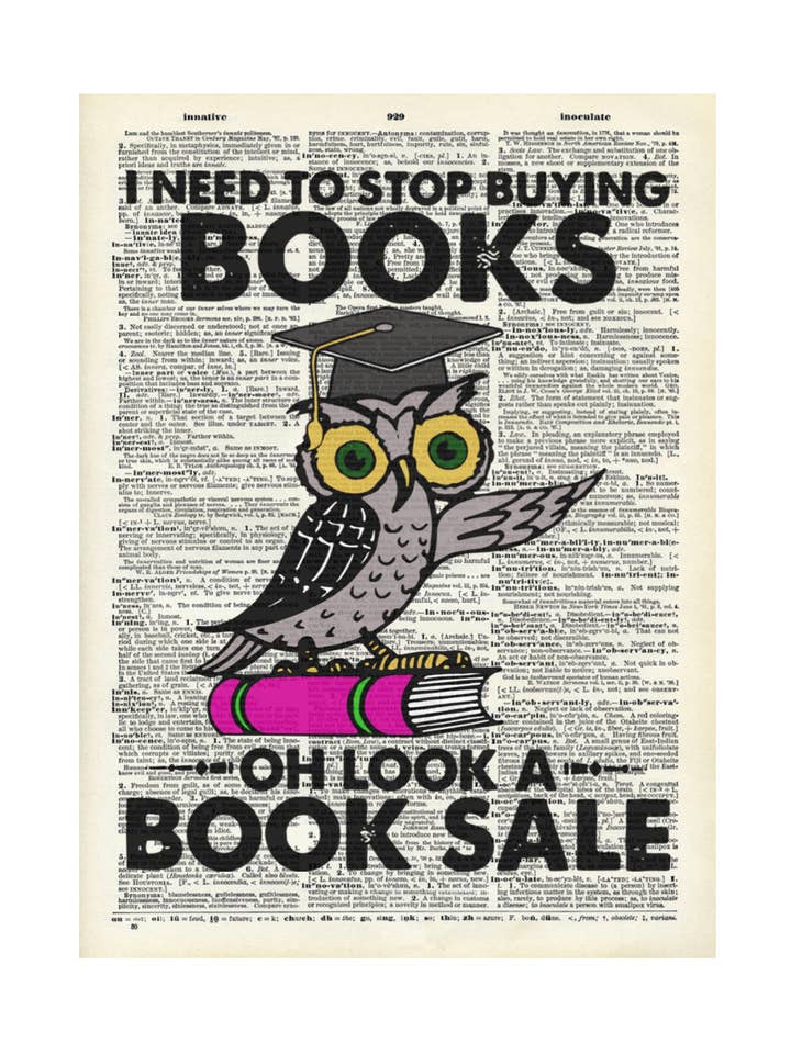 Book lover, Vintage Dictionary Prints for wholesale by Crazilyhumbledesigns